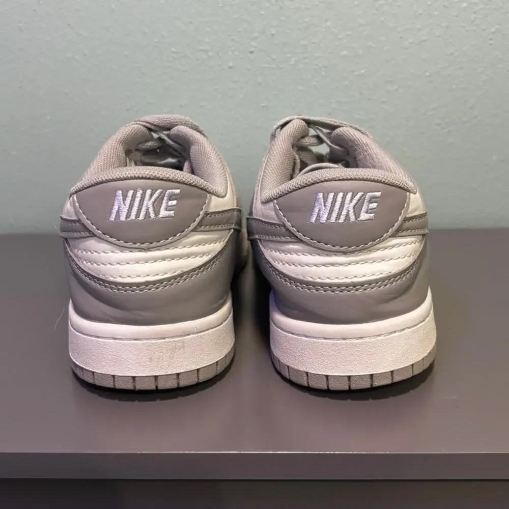 Nike Dunk Low Retro Grey Fog White Size 7 Mens Athletic Sneakers Causal Shoes - Picture 5 of 8